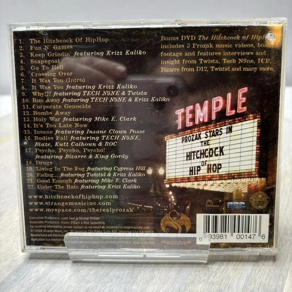 Tales from the Sick [Bonus Dvd] [Brilliant Box] by Prozak (CD, 2008) - Picture 2 of 4